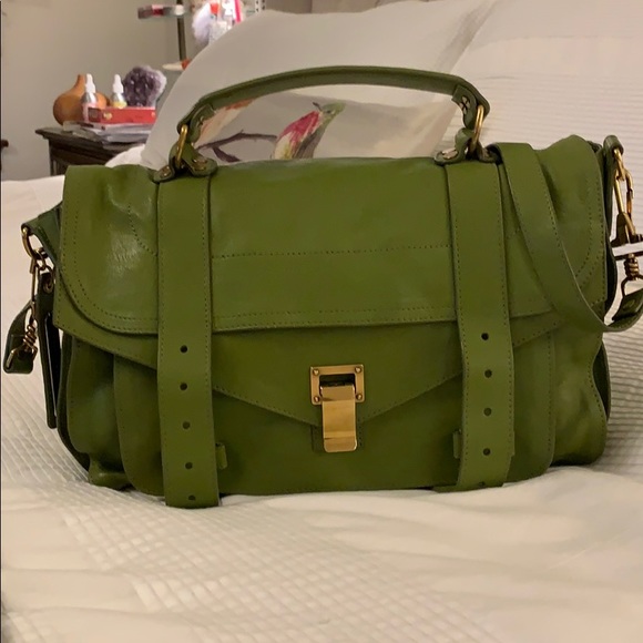 Proenza Schouler Handbags - Proenza Schouler PS1 Medium Bag Green